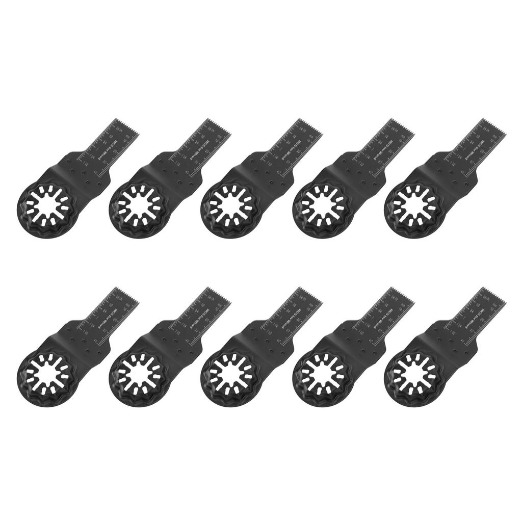 10 шт. Колеблющиеся пильные полотна 20 мм Универсальные для металла и дерева Колеблющиеся многофункциональные пильные полотна для Bosch