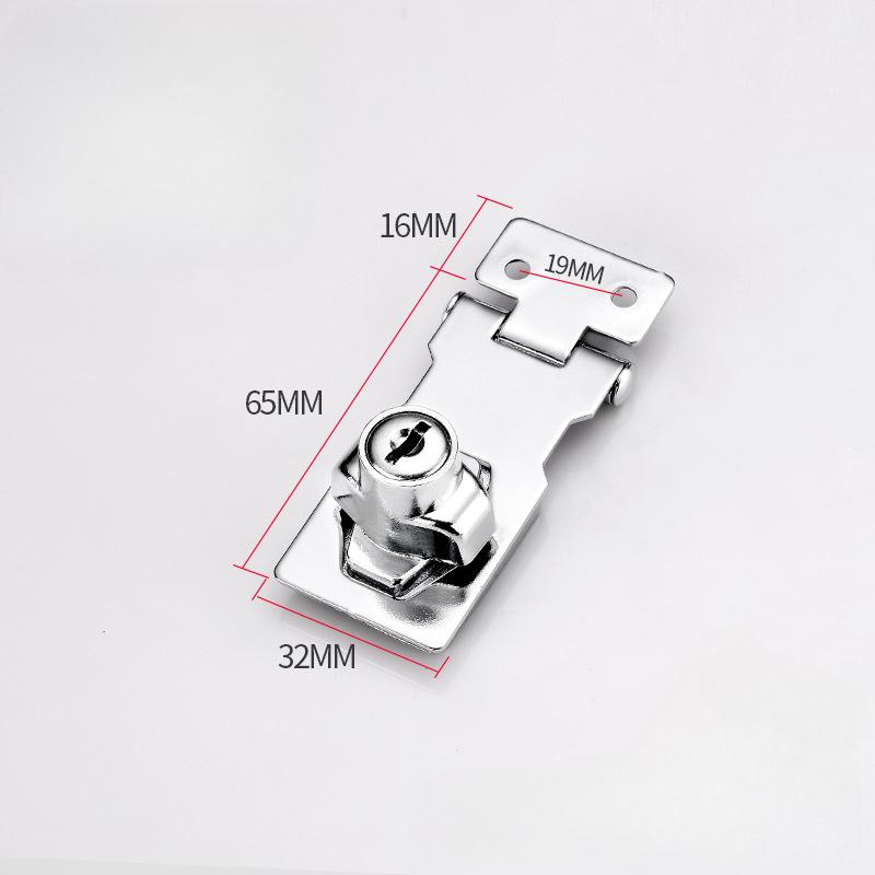 Замок с замком из цинкового сплава, противовзломный, с защитой от проколов, для защиты дома и офиса, сарай, шкаф, ящик, деревянный дверной замок