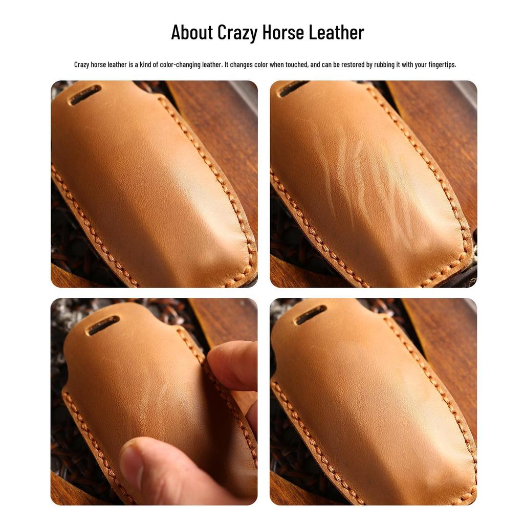 Чехол для ключа из натуральной кожи для Kia Carnival, Sportage, K3, Sorento, Pegas и Elantra