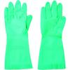 TRUSCO Natural Rubber Thick No S X 10 Twins Gloves, Fleece, Size, Green, TNGG45-S [Case Sold]