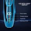 Electric Rotary Close and Fast IPX7 Wet and Dry Fully LED Battery Level Safety Care USB Rechargeable Men's Shaver, 3-Blade Shaver, Shaving,