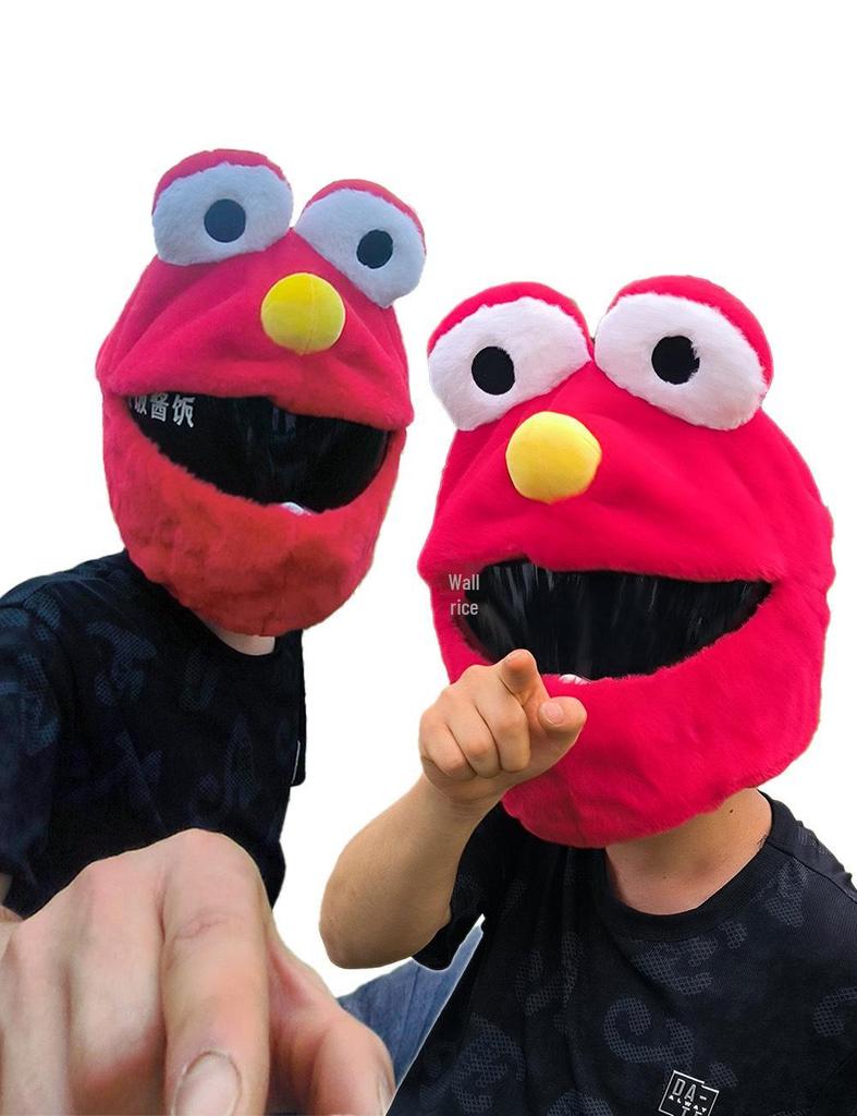 Custom Plush Helmet Cover - Soft, Durable, Wear-Resistant, Cute Cartoon Design