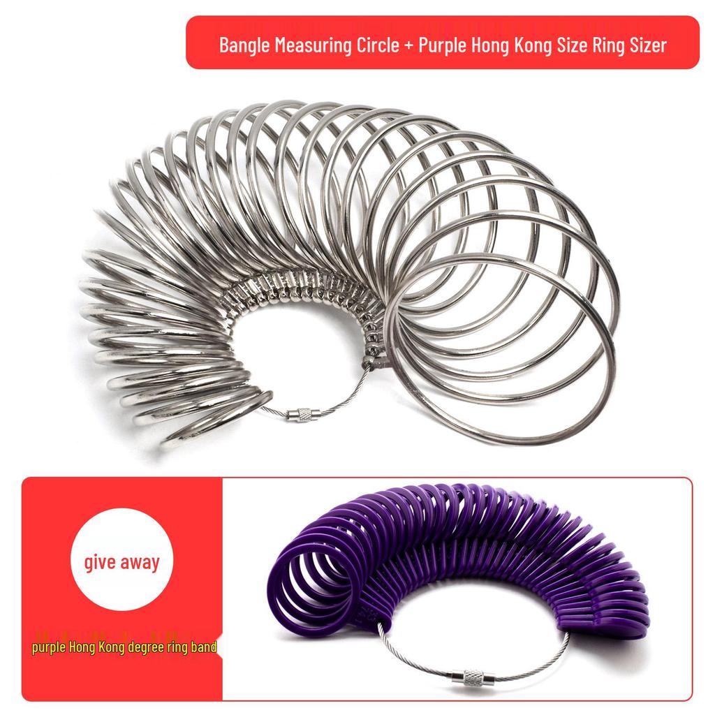 Jade Bangle Sizer and Expander Tool: Circle Measurement and Finger Sizer