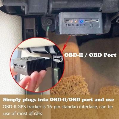 GPS-трекер с подключением к разъему OBD для автомобиля
