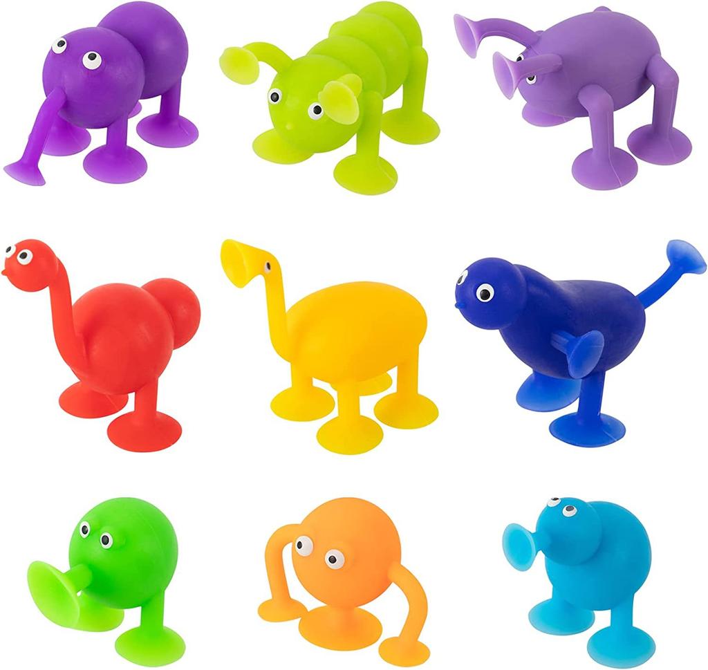 9 шт. Мягкая липкая дротик-присоска Игрушка-фиджет Семейная интерактивная игра Pop Силиконовая дротик-игрушка Игровая игрушка для вечеринки Игрушка для снятия стресса на кончиках пальцев