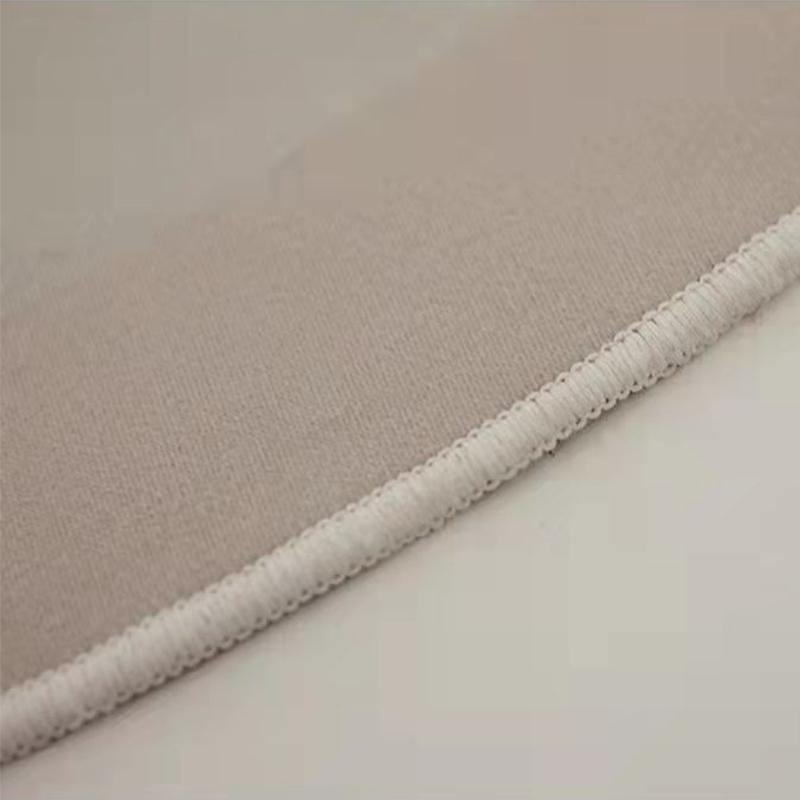 Современный Нескользящий Большой Ковер Гостиная Цветочный Дизайн Милая Комната для Девочки Декор Круглый Коврик Мягкий Безворсовый Коврик для Стула Легкая Чистка