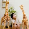 Simulation Giant Size Giraffe Plush Toys Cute Stuffed Animal Cartoon Soft Funny Giraffe Doll Birthday Gift Kids Toy