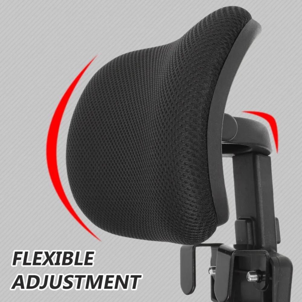 Black Lift Headrest Plastic Office Chair Head Pillows Computer Chair Headrest  Neck Protection