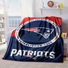 New England Patriots Gear Portable Blanket/Soft Blanket Bedding Blanket Suitable for Travel Camping Living Rooms Offices Sofas Fan Gifts