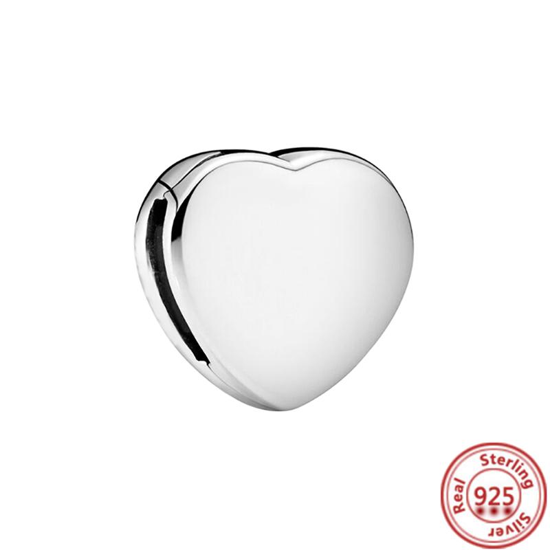 100% стерлингового серебра S925, бусины, вневременные сверкающие клипсы, подвески, подходят для оригинальных браслетов с отражениями, модные ювелирные изделия своими руками