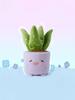 Tulip Aloe Mushroom Begonia Plant Pottery Design Plush Toy For Decor Room
