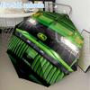 John Deere Logo Design Mini Five-Fold Lightweight Umbrella, Eight-Bone Frame, Perfect for Home Travel and Outdoor Use in Any Season