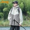 JEEP Men's Hooded Waterproof Windbreaker Jacket