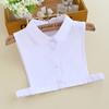 Men'S And Women'S Fake Collar Cotton Children'S Shirt Collar Solid Color Fake Collar Small Size Fake Collar B233