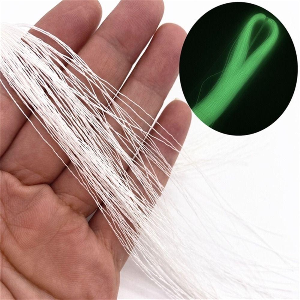 Luminous Fluorescent Fly Fishing String Fishing Tying Material Assist Hooks Line Fly Fishing Thread