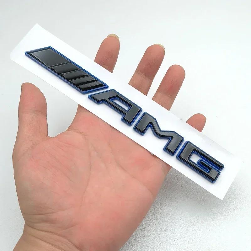 IXEA6 ABS Logo AMG Emblem Letters Car Trunk Badge For Mercedes Benz A B C E S GLA GLB GLC GLE GLS Vito G Class AMG Sticker