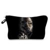 Women Character Print Cosmetic Bag Toiletries Organize Travel Storage Case 6692