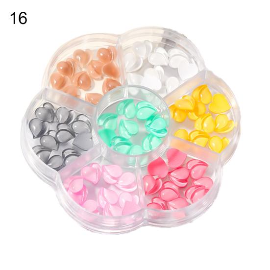 Изысканный декор для ногтей, легко приклеивающийся, блестящий, безвредный, художественный, очаровывающий, цветочный орнамент в виде медведя