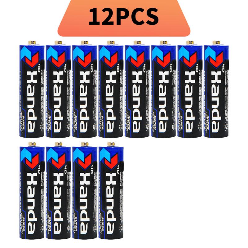 Handa AA Disposable Batteries 1.5V Carbon Zinc, Long Lasting Power for Remote Control, Clock, Toy, Flashlight, Smoke Detector