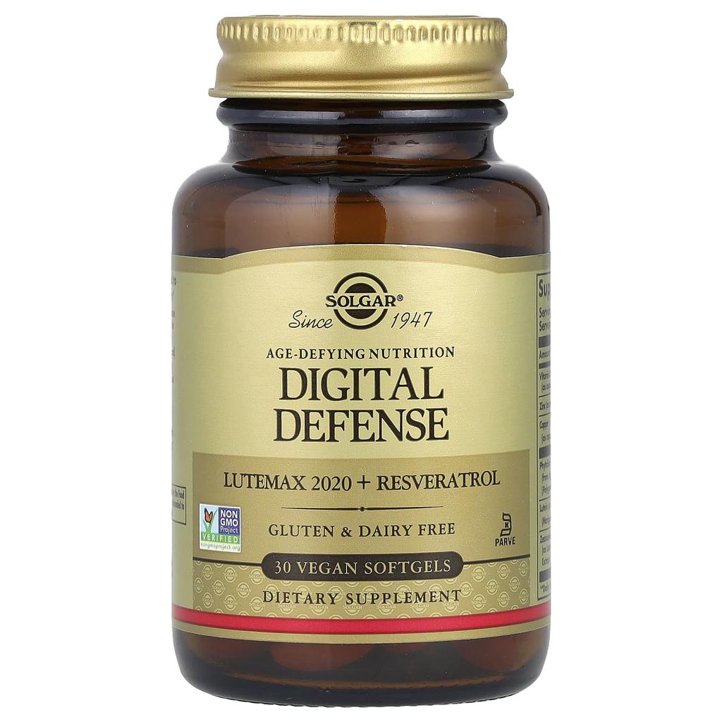 Age-Defuring Nutrition, Digital Defense, Vegan Softgels 30