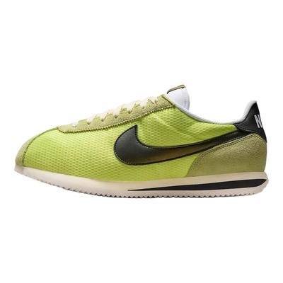 Cortez Textile Удобные Мягкие Нескользящие Износостойкие Низкие Повседневные Кроссовки Мужские Зеленые IB8135-736