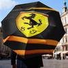 1 шт. Складной зонт Ferrari, Автоматический зонт с 8 спицами для путешествий, Повседневный легкий подарок на день рождения, Рождество