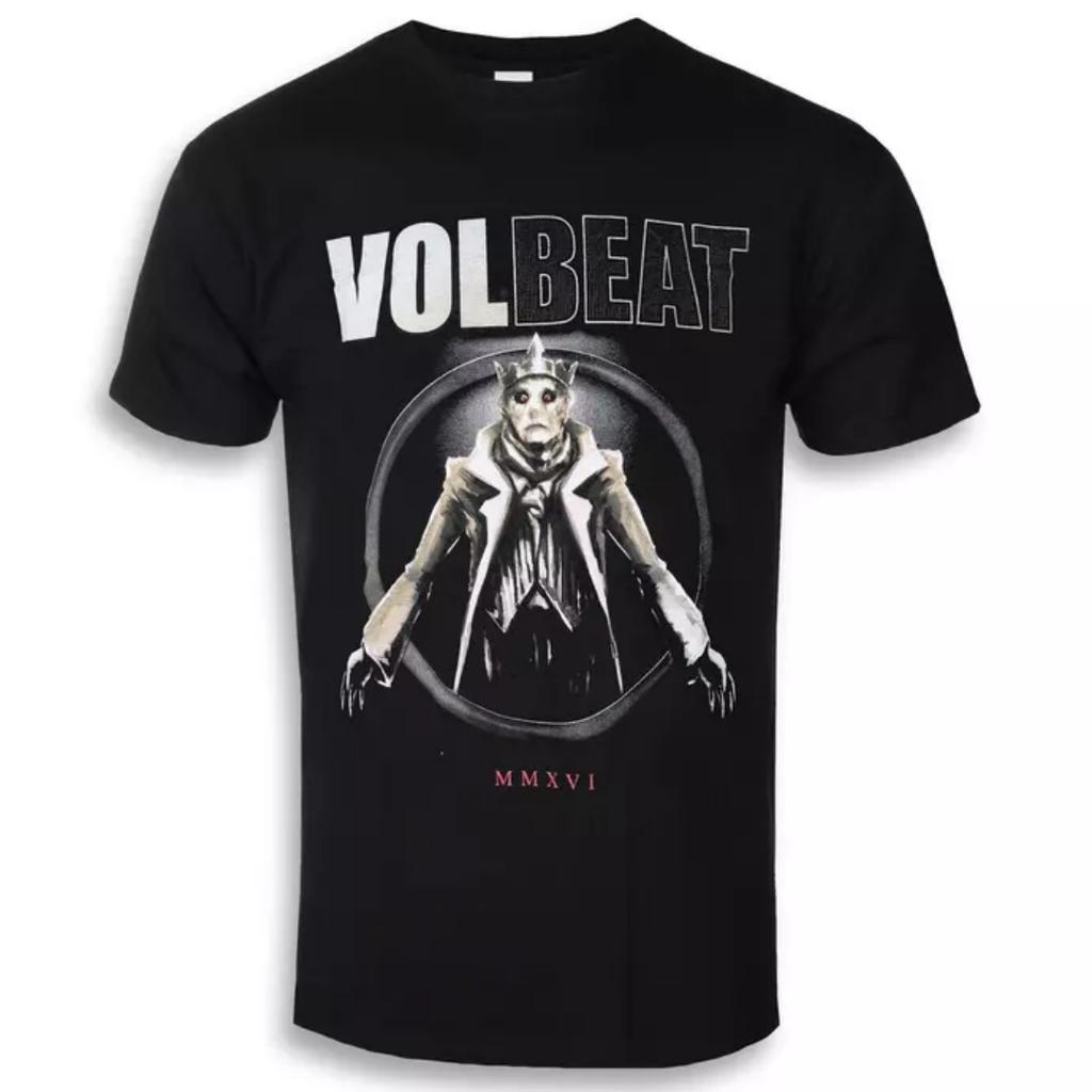 Volbeat Boogie Goat Artistic Pattern Rockabilly Metal Band TShirt Casual Street Style Cotton TShirt For Unisex And Unisex