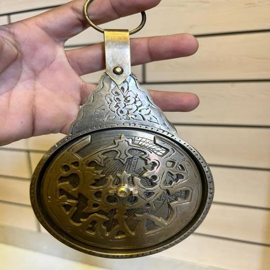 20.32 Cm Brass Astrolabe Armillary Sphere Historical Celestial Navigation Decor