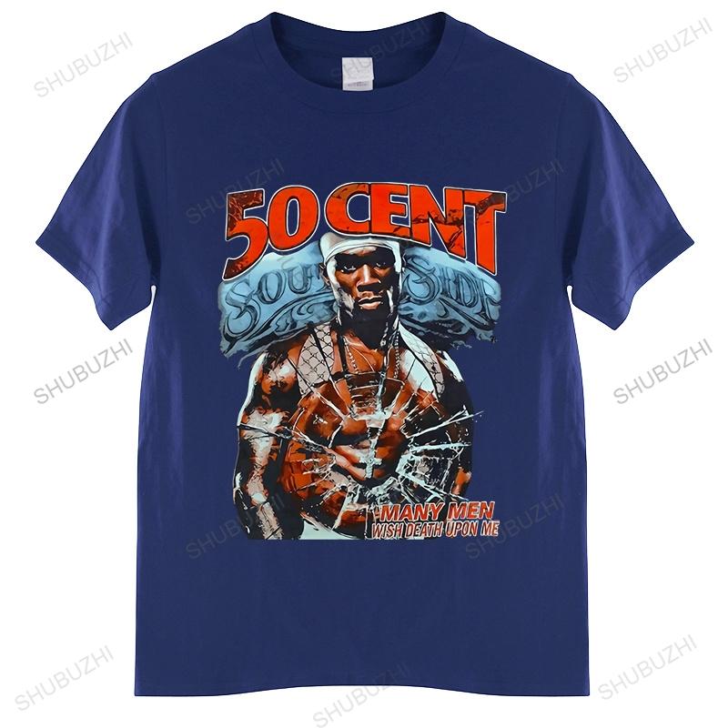 NEW 50 Cent Get Rich Or Die Tryin Unisex TShirt Unisexs new fashion tshirt Unisex crew neck tees drop shipping