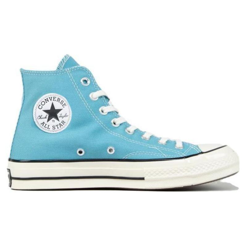 Converse Удобные и универсальные высокие кеды унисекс синего цвета, 1970-е