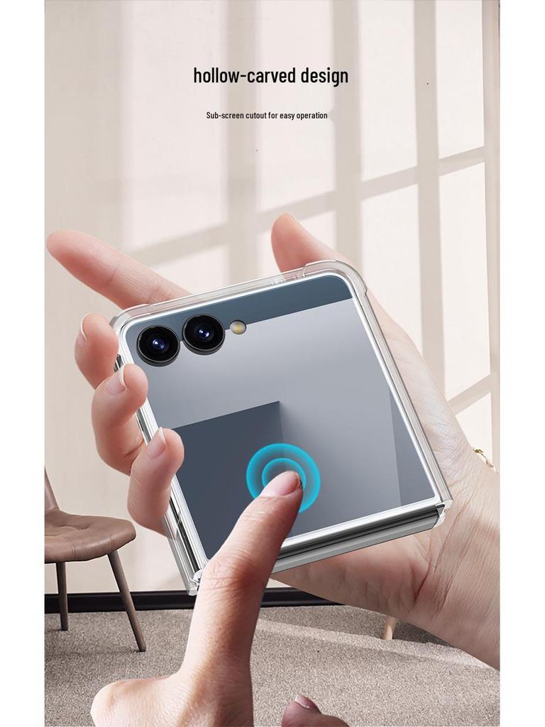 Samsung Galaxy Z Flip7 Protective Airbag Wrist Strap Case