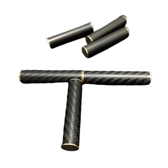 Магнитная палочка для снятия стресса из углеродного волокна, трехсекционная игрушка-фиджет-палка, портативная ручка-фиджет