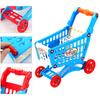 Flexible Wheel Shopping Cart Toy Detachable Colorful Shopping Cart Trolley Toy for Education