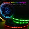Youth Outdoor Sports Flying Disc LED Light-up Flying Disc Toy Luminous Flying Saucer with 42 LED
