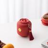 Red Lantern Ceramic Tea Canister (Pair)