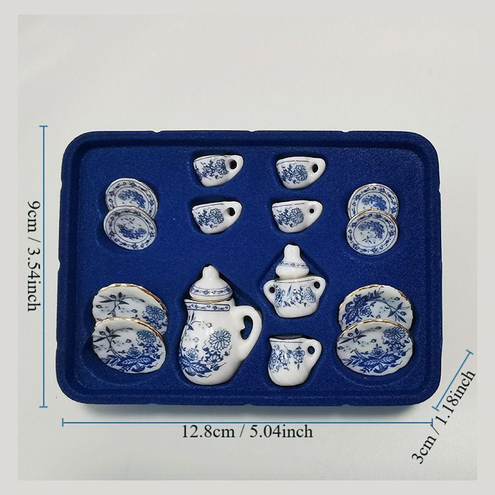 Керамика 1:12 миниатюрных фарфоровых чашек для кукольного домика, декор для кукольного домика на 1 персону:12 1:8 1:6 кукольный домик