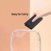 Chense Four-Way Folding Mirror for Self-Haircut, Rear-View Mirror for Back of Head, Portable Makeup Mirror, Black