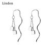 Lindon Copper Alloy Zircon Earrings Drop Earrings For Women Wedding Party Gifts