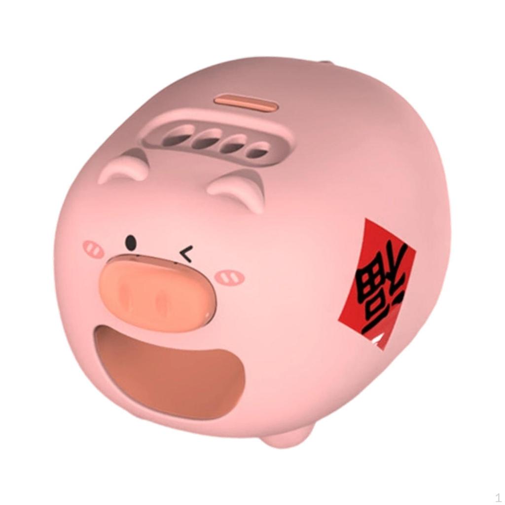 Автоматическая машина для очистки орехов, форма мультяшной свиньи, крекер для дынь, открывалка для дынь для любителей орехов