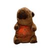 Music Breathing Capybara Lights Soothing Doll New Plush Bear Doll  Baby