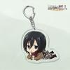 Attack on Titan Anime Acrylic Keychain, Creative School Bag Pendant Ornament Wholesale