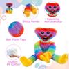 ShuaWdk Poppy Playtime Huggy Waggy Plush Ugly Scary Stuffed Soft Stuffed Cartoon Character Soft Scary and Funny Horror Doll Boys Girls Birthday