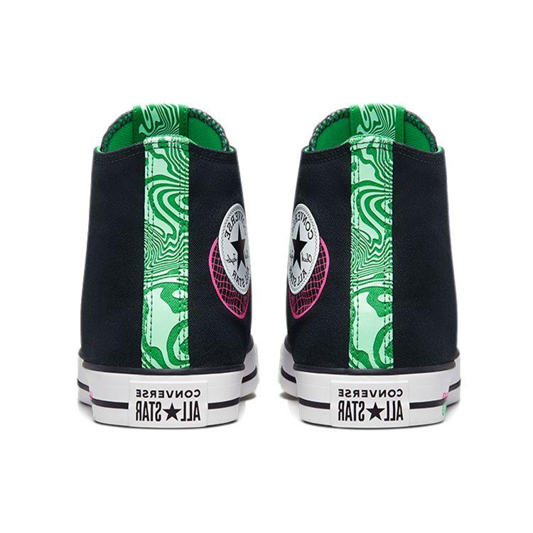 Converse Chuck Taylor All Star Повседневные Универсальные Прочные Высокие Кеды из Канваса Унисекс Черные A02408C