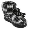 UGG Классические ботильоны с максимальной длиной и коротким голенищем, черные и белые, женские кроссовки 1134610-BWHT