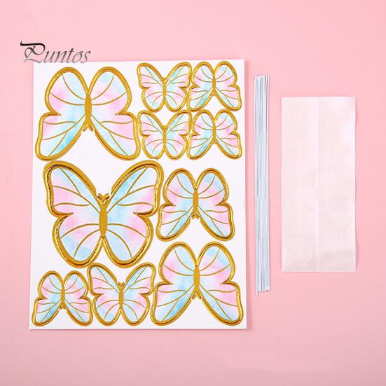 Популярные простые в использовании 2 стиля украшения торта многоцветные пищевые для выпечки