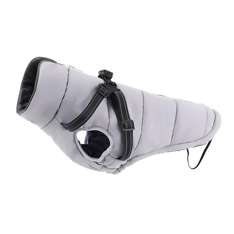 Одежда для собак, шлейка, водонепроницаемая куртка для собак, жилет, зимняя теплая одежда для собак, щенков, ши-тцу, чихуахуа, мопсов, пальто для французского бульдога