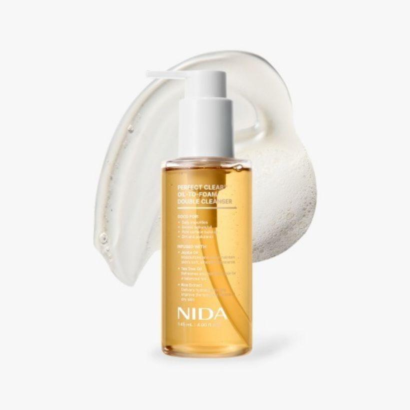 NIDA Perfect Clear Oil-to-Foam Double Cleanser 145ml