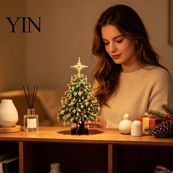Креативное рождественское мероприятие DIY Набор для создания бисерного дерева, Набор для праздничных поделок из искусственных кристаллов, Подарок для влюбленных, взрослых, начинающих, Ручная работа, Декорация