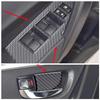 Carbon Fiber Car Interior Door Handle Windows Control Panel Armrest Cover Trim Decal Stickers For Toyota Corolla 2014 Auto