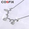 D Color Women Moissanite Cuestion S925 Silver Oval Moissanite Cuestion для женщин Роскошное женское Moissanite Cuestion